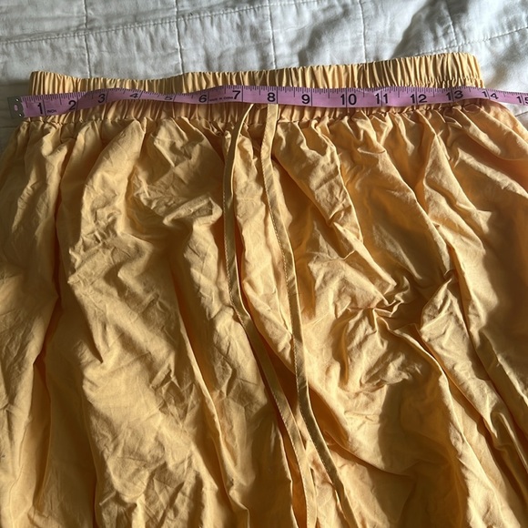 Moon River Yellow Embroidered Skirt - Picture 3 of 8